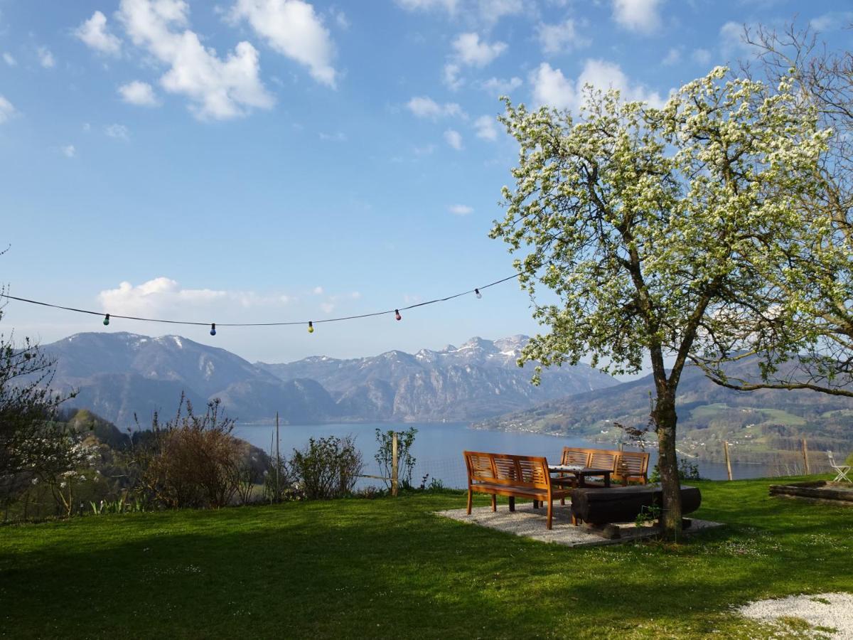 Biohof Schwanser Steinbach am Attersee Exteriér fotografie